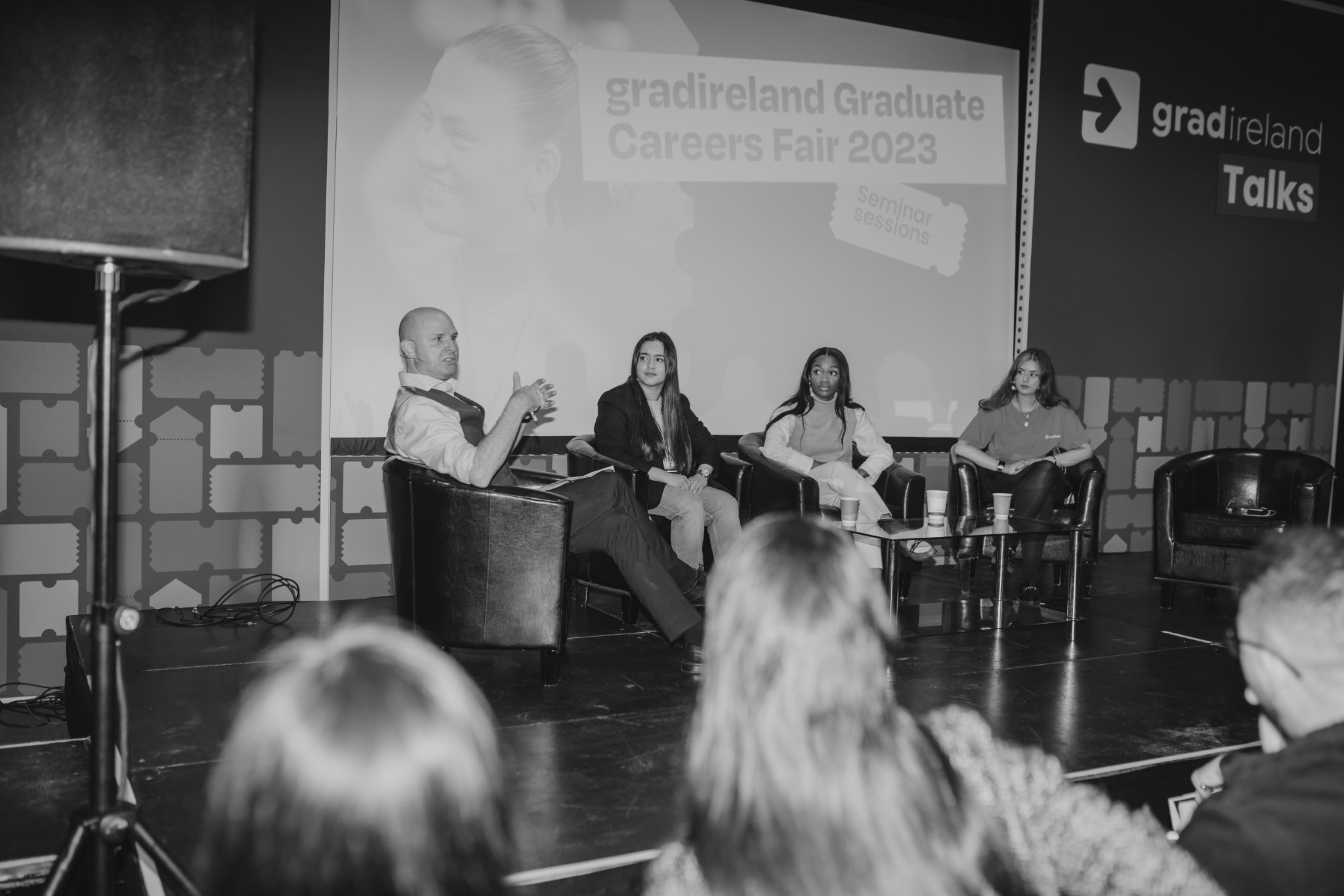 Panel discussion at gradireland Graduate Careers Fair 2023
