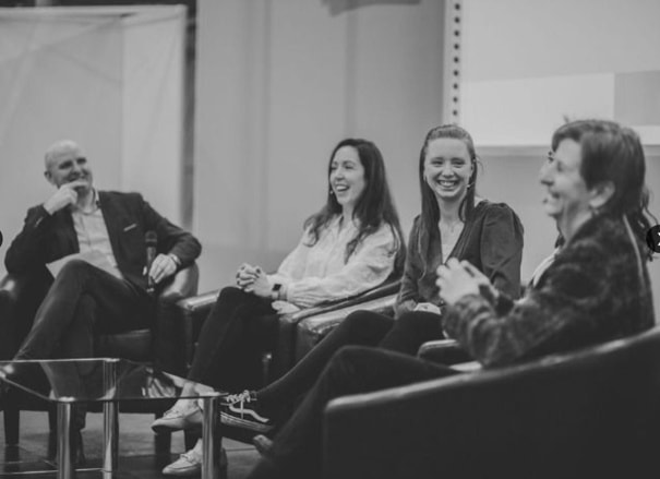 Panel event with audience